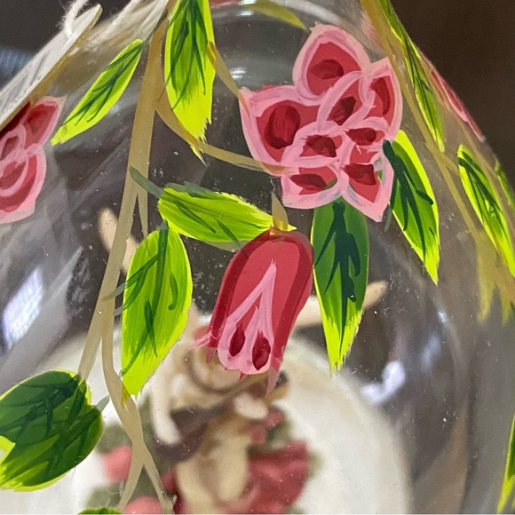 Vintage Celebrations Handpainted Blown Glass Angel Collectible Ornament - Picture 6 of 15